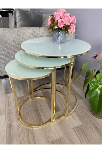 AVRUPA DUŞ Premınıum 4 Mm Gold C Zıgon Sehpa ürün görseli 1