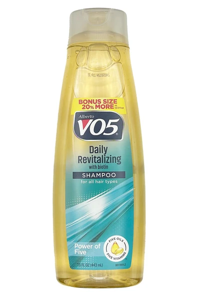 Alberto VO5 Biotin İçeren Günlük Canlandırıcı Şampuan 443ML ürün görseli 1
