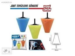 RZP072C RODEX KONİK SÜNGER METAL PARLATMA SETİ 3PCS/SET (80) ürün görseli 1