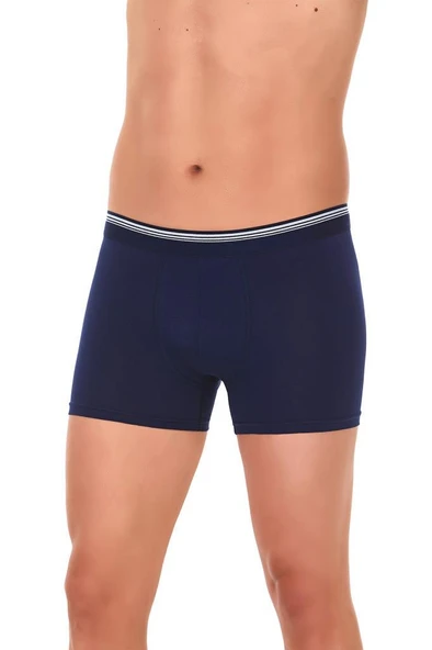3 Adet Yıldız Erkek Likralı Formen Boxer Short Lacivert 368 ürün görseli 1