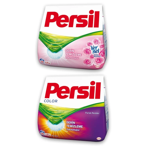Persil Gülün Büyüsü 1500 gr + Color Expert 1500 gr 2 li Set ürün görseli 1