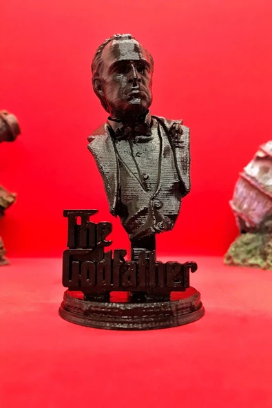 TatuCraft Godfather Büst 10cm - Siyah ürün görseli 1