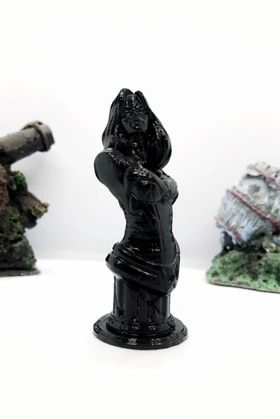 TatuCraft DC Wonder Woman Büst 10cm - Siyah ürün görseli 1