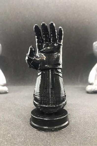 TatuCraft Marvel Thanos Eldiven Büst 10cm - Siyah - Resim 3