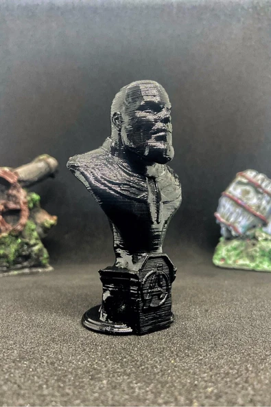 TatuCraft Marvel Avengers Thanos Büst 10cm - Siyah - Resim 2