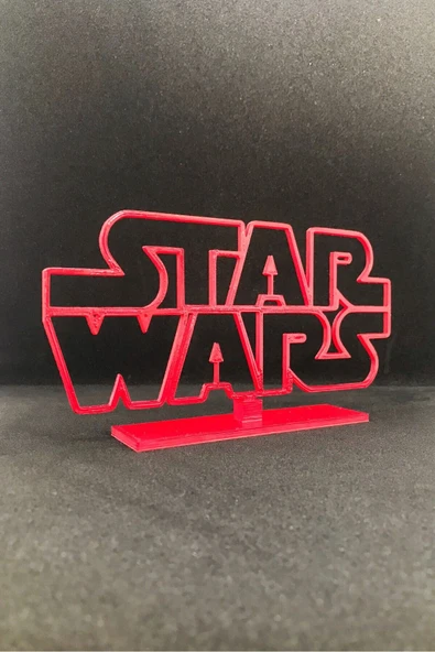 TatuCraft Star Wars 2d Figür - Kırmızı - Resim 3