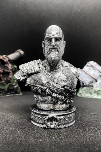 TatuCraft God Of War Kratos II Büst ürün görseli 1