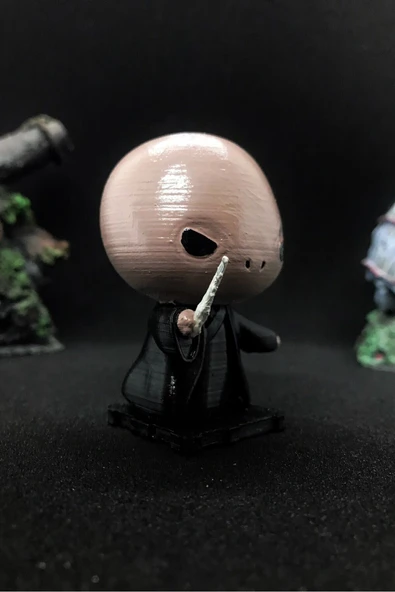 TatuCraft Harry Potter Lord Voldemort Figür - Chibi - Resim 2