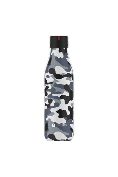 Les Artistes Paris Isı Yalıtımlı Çelik Termos 500ml Camouflage  Çok Renkli 500 ML ürün görseli 1