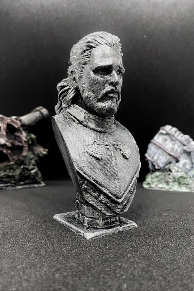 TatuCraft Game Of Thrones Jon Snow Büst - Resim 2