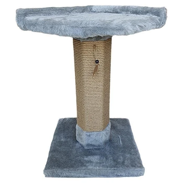 Botar Premium Hexagonal Kedi Yatağı 40-40-60cm Gri ürün görseli 1