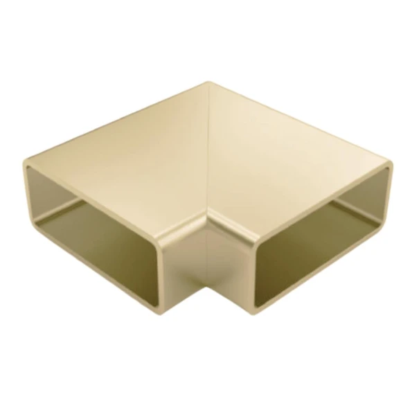 80x30 45 Derece Yandan Kanallı Dirsek Bronz Adet ürün görseli 1