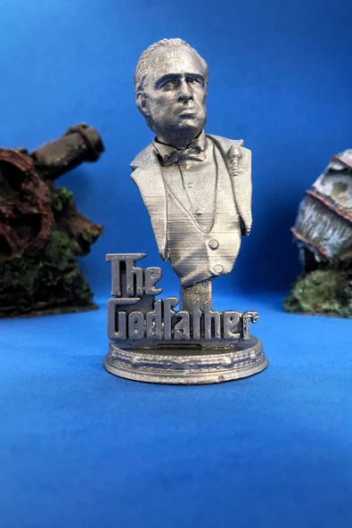 TatuCraft Godfather Büst 10cm - Gri ürün görseli 1