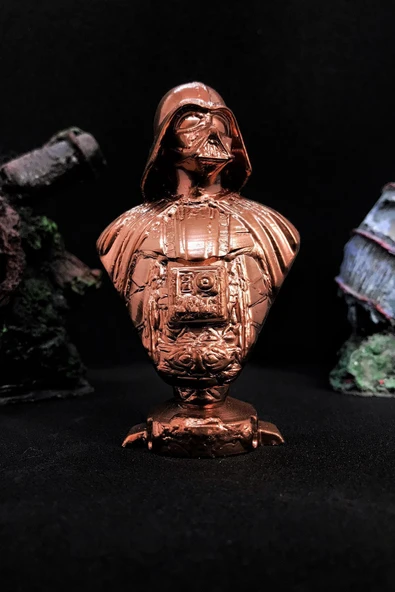 TatuCraft Star Wars Darth Vader Büst 10cm - Bakır ürün görseli 1