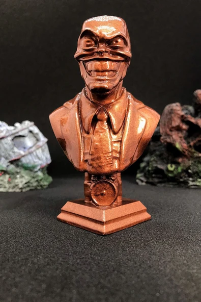 TatuCraft Maske Büst 10cm - Bakır ürün görseli 1