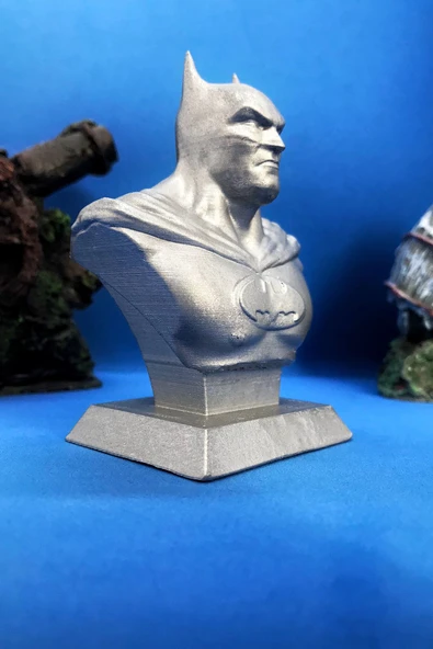 TatuCraft Batman Büst 10cm - Gri - Resim 2
