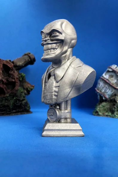 TatuCraft Maske Büst 10cm - Gri - Resim 3