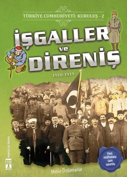 İşgaller ve Direniş - Türkiye Cumhuriyeti Kuruluş 2 METİN ÖZDAMARLAR ürün görseli 1