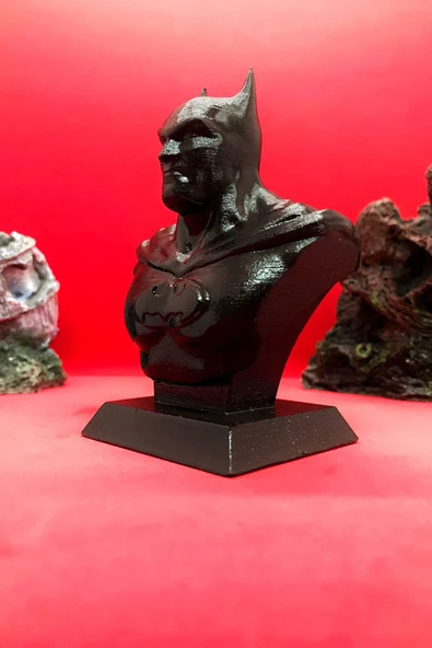 TatuCraft Batman Büst 10cm - Siyah - Resim 3