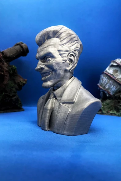 TatuCraft Joker Büst 10cm - Gri - Resim 3