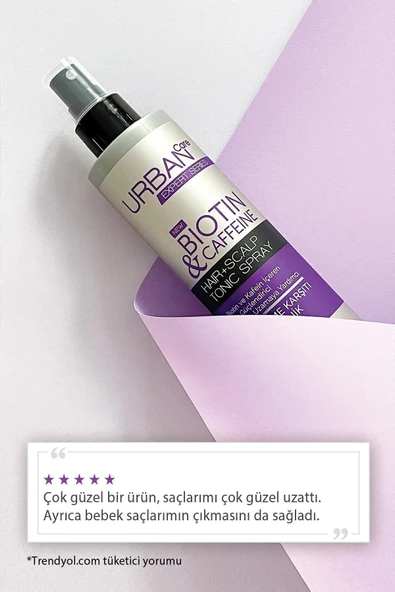 Urban Care Expert Biotin & Caffeine Saç Bakım Toniği 200 ml - Resim 4