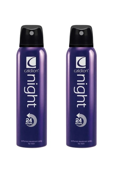 First Class 2 Adet Caldion Night Erkek Deodorant 150 Ml ürün görseli 1