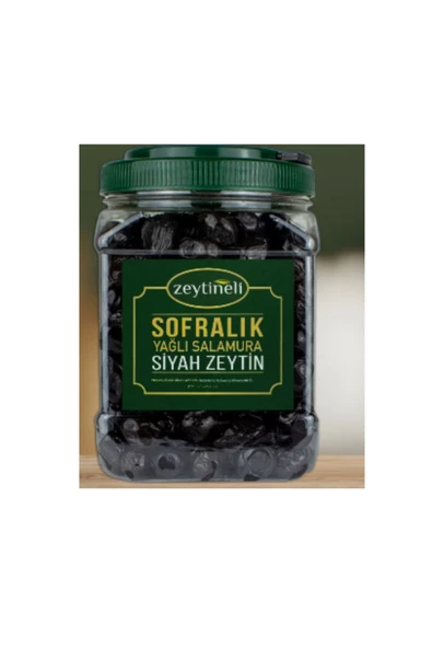 ZEYTİNELİ ZEYTİNELİ Yağlı Salamura Siyah Zeytin 351-380 kalibre (1 kg ) ıyaş ürün görseli 1
