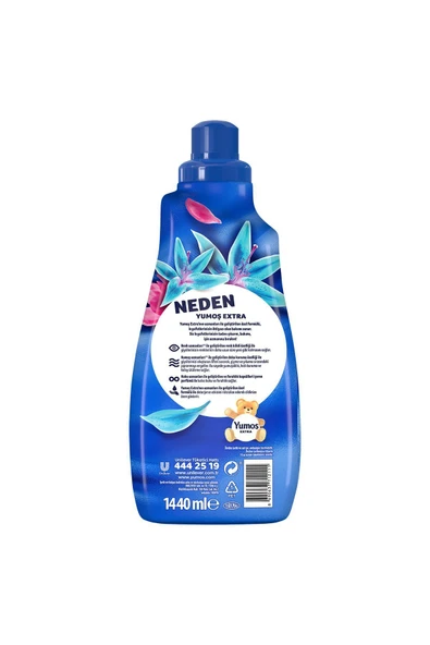 Yumoş Extra Konsantre Çamaşır Yumuşatıcısı Lilyum 1440 ml 60 Yıkama 4 Adet ürün görseli 1