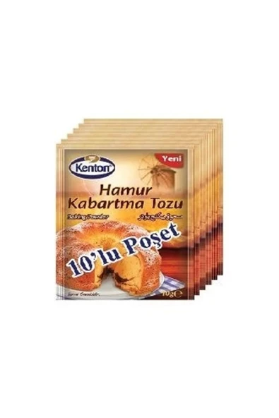 Kenton Hamur Kabartma Tozu 10 Lu 100 G ürün görseli 1
