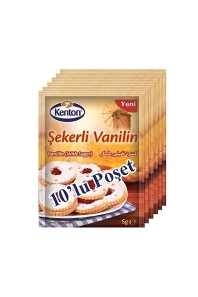 Kenton Şekerli Vanilin 10 Lu ürün görseli 1