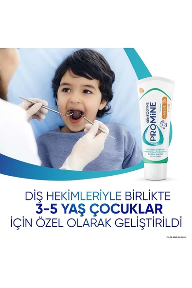 Sensodyne Promine 3-5 Yaş Çocuklar İçin Sevimli Timsah Karakterli Diş Fırçası Yumuşak ürün görseli 1