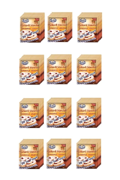 Kenton Şekerli Vanilin 10 Lu 25 Gr X 12 Adet ürün görseli 1