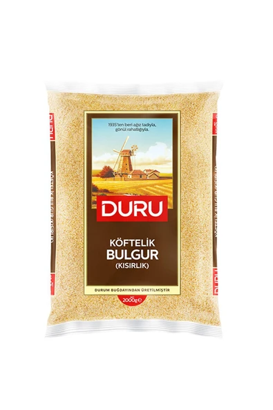 Duru Bulgur DURU KÖFTELİK BULGUR KISIRLIK 2000 G ürün görseli 1