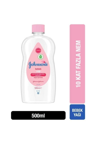 Johnson's Baby Bebek Yağı 500 ml ürün görseli 1