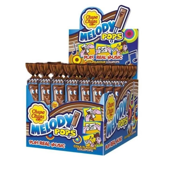 Chupa Chups Kola Aromalı Düdüklü Lolipop Şekerleme 15 gr x 48 Ad ürün görseli 1