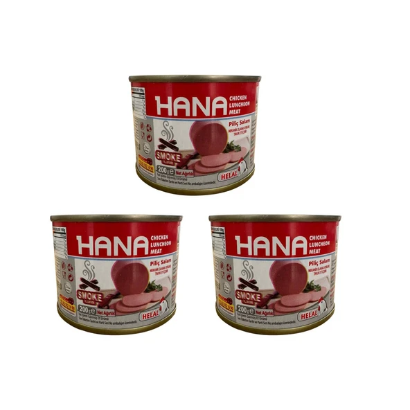 Hana Füme Salam 200x3 Adet ürün görseli 1
