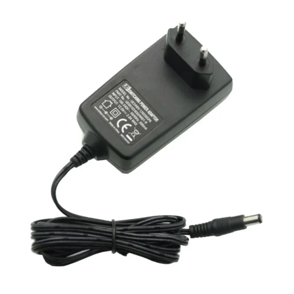 12V 2A Modem ve Arduino Uyumlu Plastik Kasa Priz Tipi Adaptör UES24WV-120200SPA ürün görseli 1