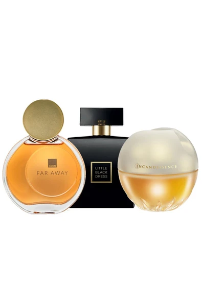 AVON Far Away Little Black Dress Ve Incandessence Kadın Parfüm Seti ürün görseli 1