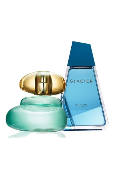 ORİFLAME Elvie Edt 50 ml Kadın Parfüm Ve Glacier Edt 100 ml Erkek Parfüm Ncbsgd417oıyğ ürün görseli 1