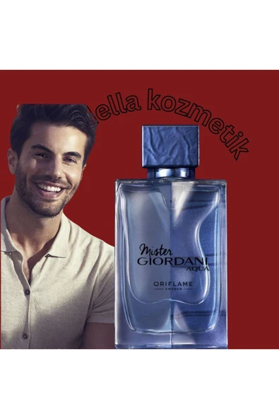 ORİFLAME Mister Giordani Aqua Edt 75 ml Erkek Parfüm Z35663f(%100 ORJİNAL,BARKODLU URUN) ürün görseli 1