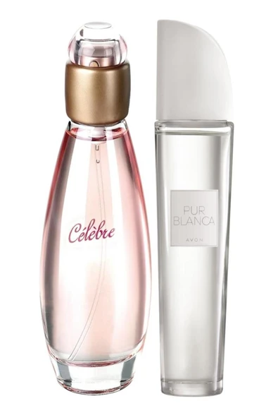 AVON Celebre ve Pur Blanca Kadın Parfüm Seti ürün görseli 1