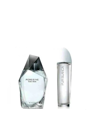 AVON Perceive 100 Ml Erkek + Pur Blanca 50 Ml Bayan Parfüm ürün görseli 1