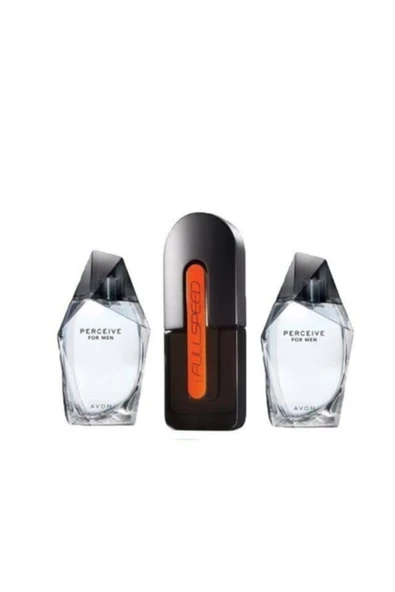 AVON Full Spedd 75 Ml Erkek + Perceive 2 X 100 Ml Erkek Parfüm ürün görseli 1