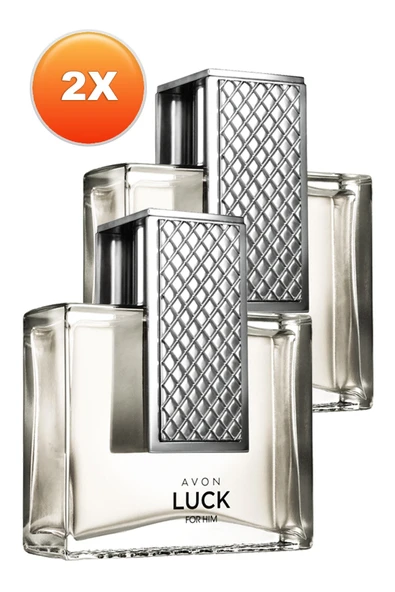 AVON Luck Erkek Parfüm Edt 75 Ml. İkili Set ürün görseli 1