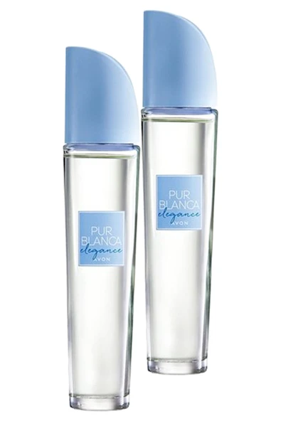 AVON Pur Blanca Elegance Kadın Parfüm Edt 50 Ml. Ikili Set ürün görseli 1