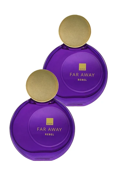 AVON Far Away Rebel Kadın Parfüm Edp 50 Ml. İkili Set ürün görseli 1