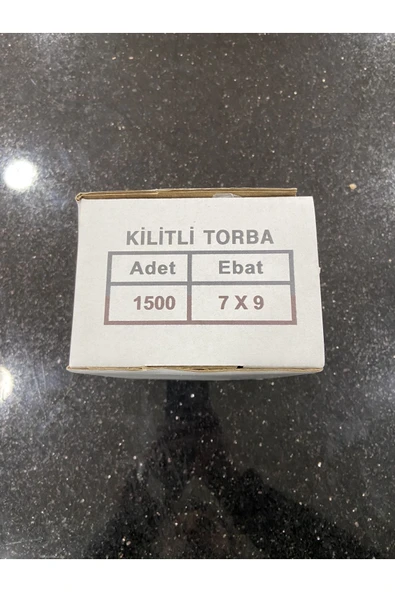 KİLİTLİ POŞET 7*9 - Resim 4
