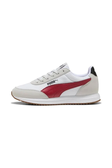Puma R78 Lightwind 400267 04 Erkek Yürüyüş ve Koşu Ayakkabısı Beyaz Kırmızı 40-45 ürün görseli 1