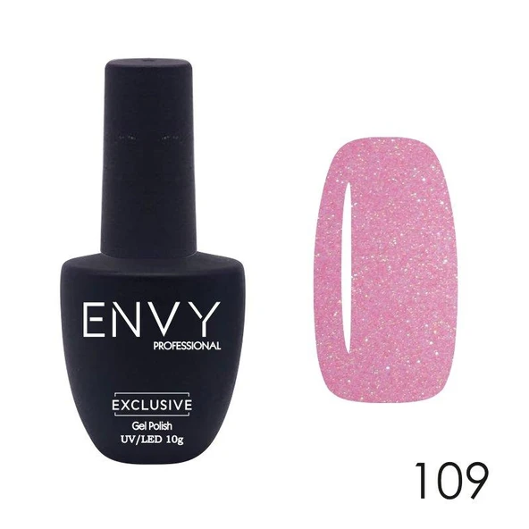 Envy Kalıcı Oje Exclusive Parlak Şeker Pembe 10gr No:109 ürün görseli 1