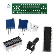 Diy kitLM3914 10 Segment 5V 12V pil kapasitesi güç seviyesi kırmızı LED göstergesi DEMONTE ürün görseli 1